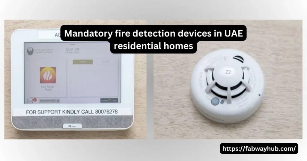 Fire Detectors for all Residential Houses in the UAE