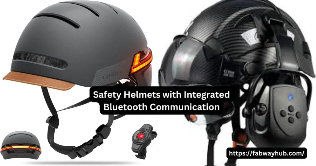 Safety Helmets with Integrated Bluetooth Communication