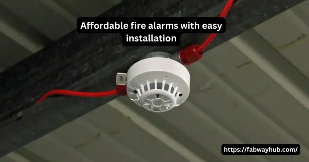 Affordable Fire Alarms with easy Installation