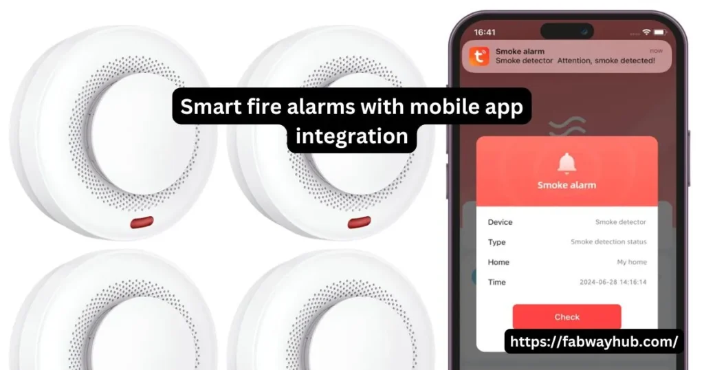 Smart Fire Alarms with Mobile App Integration